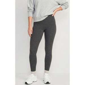 New Old Navy High-Waisted Jersey Layering Leggings Women's Size Large Tall Long